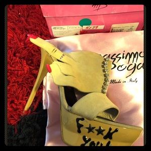 Massimo Dogama F@$k You Pumps NIB